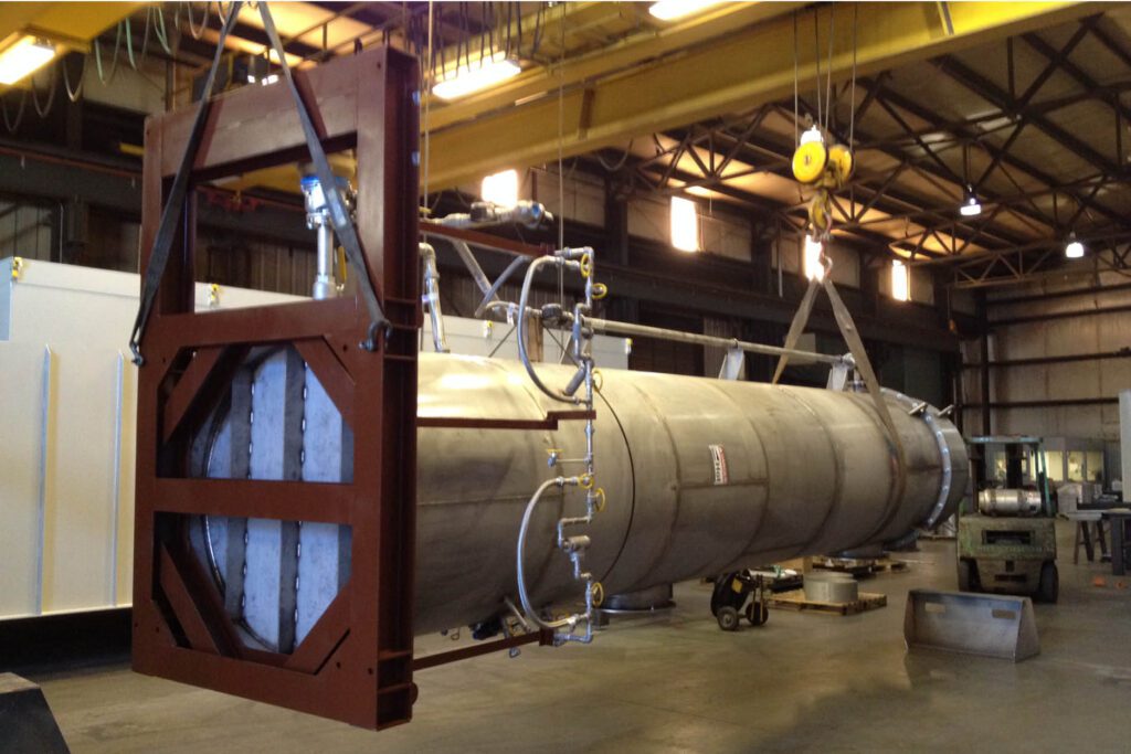 Oxidizer Getting Refurbished