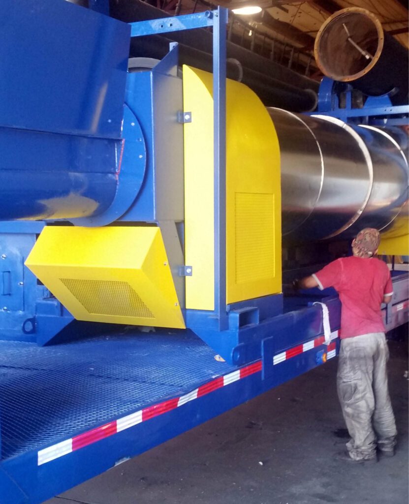 Refurbishing Dryer Shell