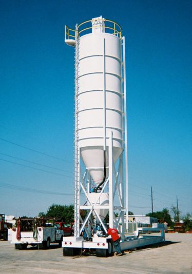Self Erect Mineral Filler Bin