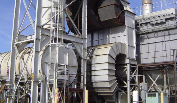 10-Foot Diameter Dryer Soil Remediation Plant