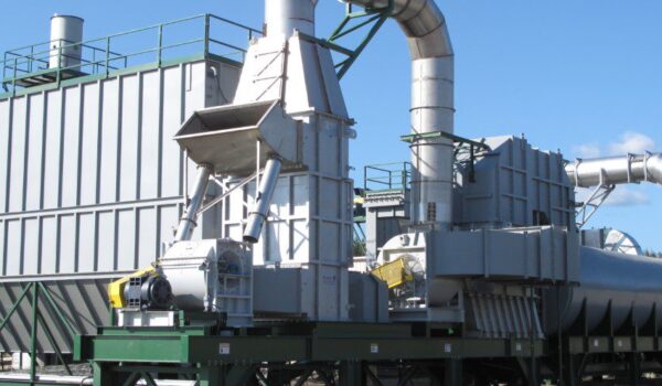 Super 7-Foot Diameter Dryer Soil Remediation Plant