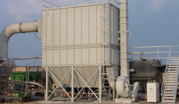 45,000 ACFM Baghouse & Cold Feed System