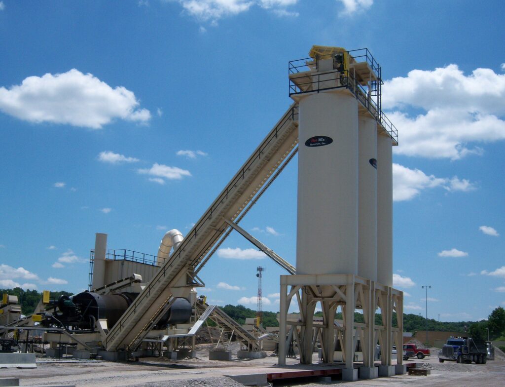 Tarmac is an asphalt plant manufacturer. We make the plants that make asphalt.