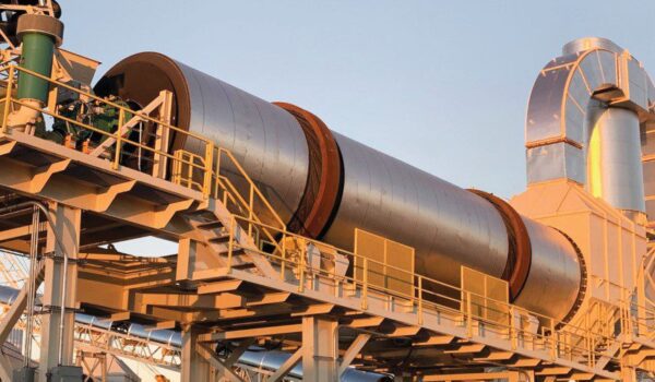 11′ x 50′ Rotary Sand Drying System