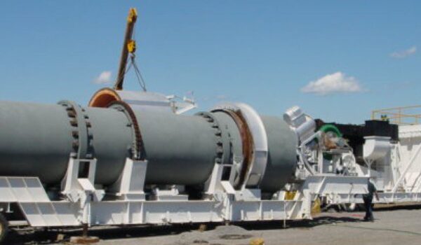 Portable 7′ Diameter Dryer Plant