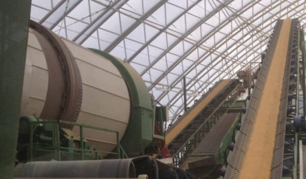 10′ Rotary Thermal Sand Dryer