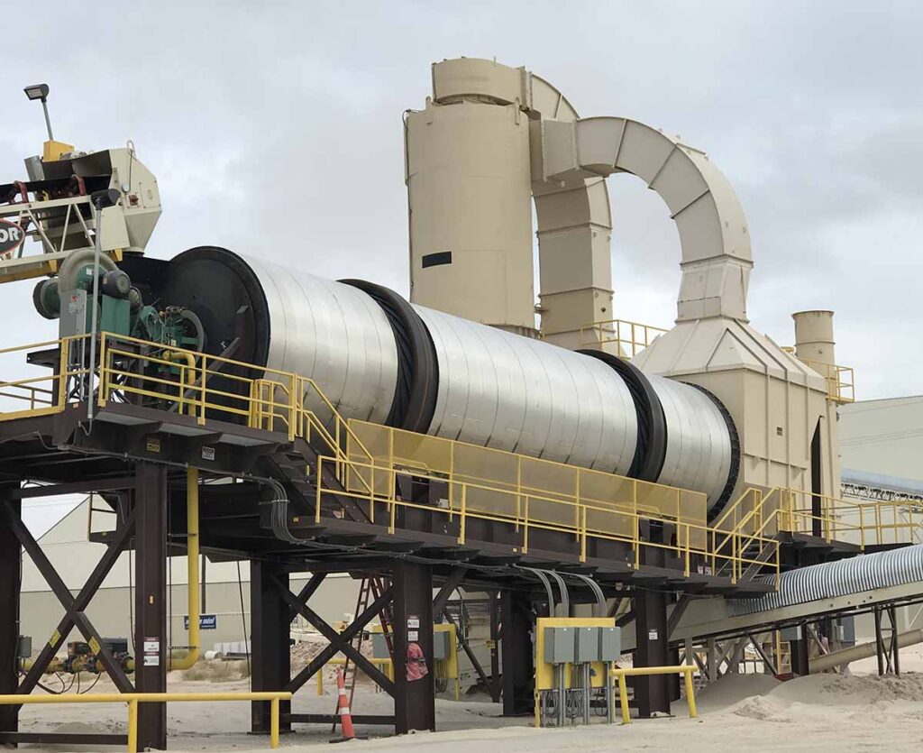 T300 Tarmac 11 X 50 Rotary Dryer System