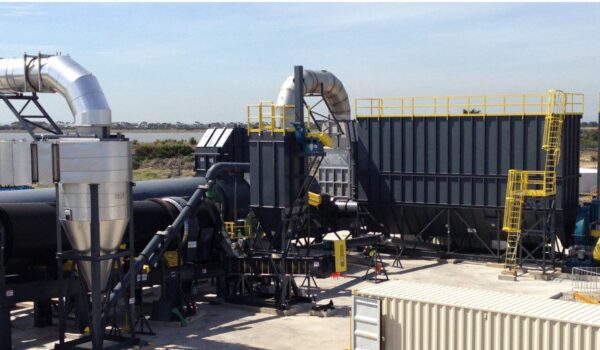 Super 7-Foot Diameter Dryer Soil Remediation Plant