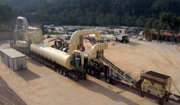 Super 7-Foot Diameter Dryer Soil Remediation Plant