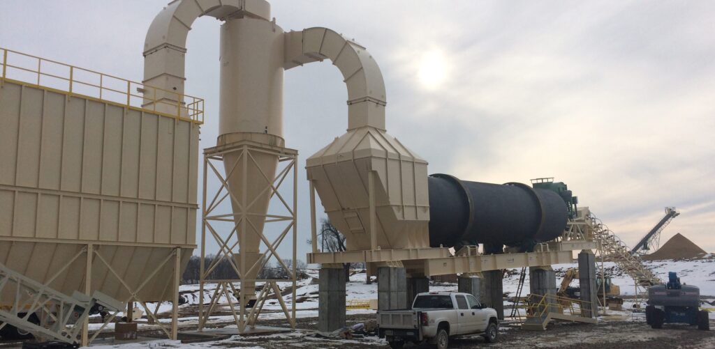 Tarmac Frac Sand Drying Plant