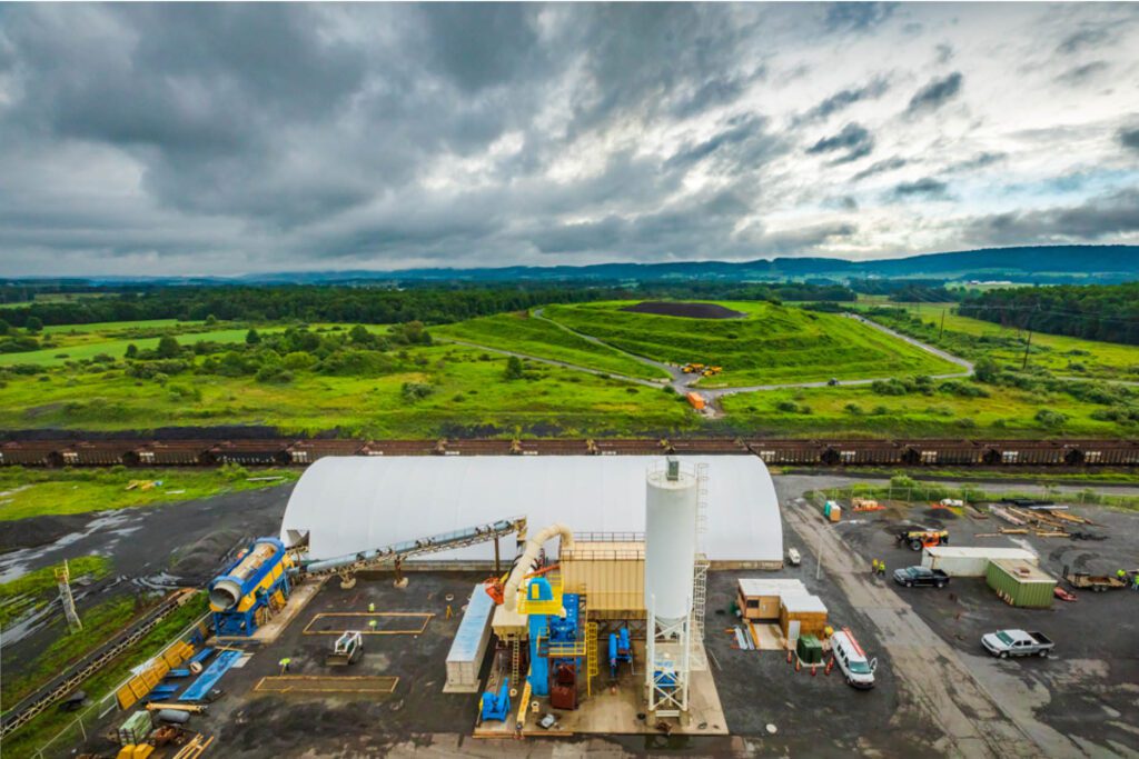 Coal Ash Dryer System